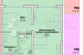 Povljana, Pag - Prostran stan S2 u novogradnji, Povljana, Appartement