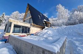 Predivna planinska vila sa grijanim bazenom, Delnice, Casa