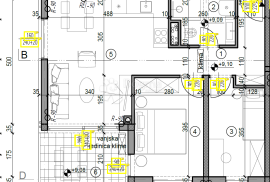 STAN 2S+DB, NATKRIVENA TERASA, NOVOGRADNJA U PULI! (S44), Pula, Appartement