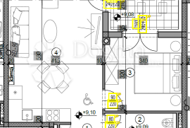 STAN 1S+DB, SA LOGGIOM - NOVOGRADNJA! (S42), Pula, شقة