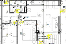 NOVOGRADNJA U PULI, NA LIJEPOJ LOKACIJI! (S40), Pula, Apartamento