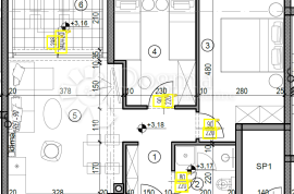 Novogradnja na atraktivnoj lokaciji ( S3 ), Pula, Apartamento