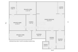 STAN, NAJAM, ZAGREB, TREŠNJEVKA, 100 m2, 4-soban + GARAŽA, Trešnjevka - Sjever, شقة