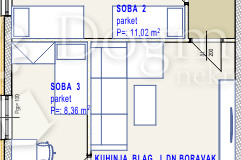 NOVOGRADNJA SEGET DONJI S-2, Seget, Kвартира