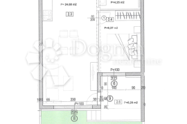 NOVOGRADNJA SEGET DONJI 50.76m2, Seget, Appartamento