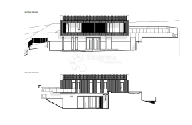 GRAĐEVINSKO ZEMLJIŠTE SA IDEJNIM PROJEKTOM I POGLEDOM NA MORE, Labin, Land