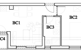 Novogradnja Štinjan Stan BC 1 KAT, Pula, Apartamento