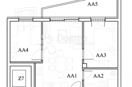 Novogradnja Štinjan Stan AA Prizemlje, Pula, Wohnung