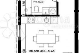 Komodan Stan S3 Komarna, Slivno, شقة