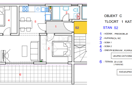 Novalja - Stan C-S2 u novogradnji, Novalja, Wohnung