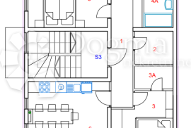 Novalja - Stan A-S3 u novogradnji, Novalja, Wohnung