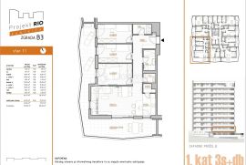 PROJEKT RIO KANTRIDA S1.1, Rijeka, شقة