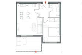 Umag, novogradnja, 1s+DB, Umag, Appartement