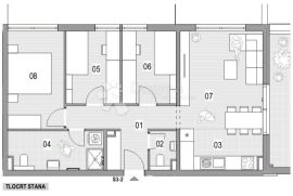 Stan s Velikim balkonom, Novi Zagreb - Istok, Apartamento