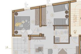 NOVI PROJEKT Veli Vrh (STAN A2), Pula, Apartamento