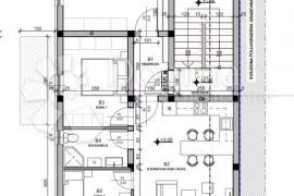 LUKSUZNA NOVOGRADNJA 300m OD MORA (ZGRADA-A) 1 - KAT, Medulin, Kвартира