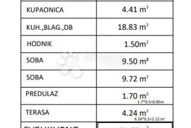 PRIVLAKA - STAN S2 - ZGRADA B PRIZEMLJE, Privlaka, Stan