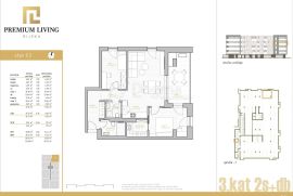 NOVOGRADNJA PREMIUM LIVING RIJEKA -  STAN 9.3 / 2S+DB, Rijeka, Appartment