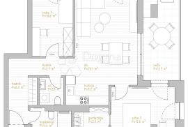 NOVOGRADNJA PREMIUM LIVING RIJEKA -  STAN 9.3 / 2S+DB, Rijeka, Appartment