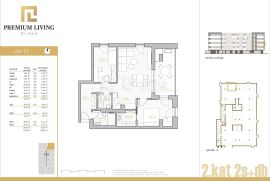 NOVOGRADNJA PREMIUM LIVING RIJEKA -  STAN 9.2 / 2S+DB, Rijeka, Appartamento