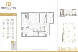 NOVOGRADNJA PREMIUM LIVING RIJEKA -  STAN 8.3 / 3S+DB, Rijeka, Appartment