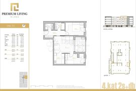 NOVOGRADNJA PREMIUM LIVING RIJEKA -  STAN 7.4 / 2S+DB, Rijeka, Appartamento