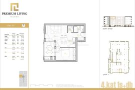 NOVOGRADNJA PREMIUM LIVING RIJEKA -  STAN 6.4 / 1S+DB, Rijeka, Flat