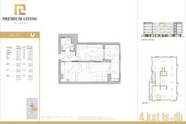 NOVOGRADNJA PREMIUM LIVING RIJEKA -  STAN 5.4 / 1S+DB, Rijeka, Wohnung