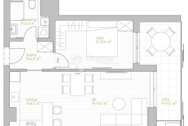 NOVOGRADNJA PREMIUM LIVING RIJEKA -  STAN 5.3 / 1S+DB, Rijeka, Wohnung