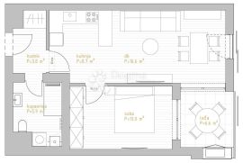 NOVOGRADNJA PREMIUM LIVING RIJEKA -  STAN 4.3 / 1S+DB, Rijeka, Appartement