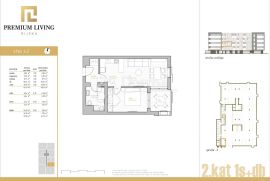 NOVOGRADNJA PREMIUM LIVING RIJEKA -  STAN 4.2 / 1S+DB, Rijeka, Flat