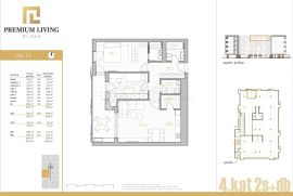 NOVOGRADNJA PREMIUM LIVING RIJEKA -  STAN 3.4 / 2S+DB, Rijeka, Daire