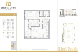 NOVOGRADNJA PREMIUM LIVING RIJEKA -  STAN 3.3 / 2S+DB, Rijeka, شقة