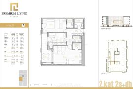 NOVOGRADNJA PREMIUM LIVING RIJEKA -  STAN 3.2 / 2S+DB, Rijeka, Διαμέρισμα