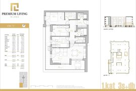 NOVOGRADNJA PREMIUM LIVING RIJEKA -  STAN 1.1 / 3S+DB, Rijeka, Διαμέρισμα