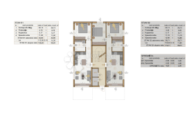 NOVOGRADNJA 400 M DO MORA – STAN 2 + VRT 118 M2 – PRIZEMLJE, Medulin, Appartement