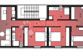 STAN U MODERNOJ VILI SA BAZENOM (Z3 S3.3), Okrug, Wohnung