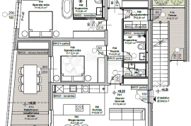 TRIBUNJ - STAN F - LUKSUZNI PENTHOUSE S KROVNOM TERASOM - 2. KAT - PRVI RED DO MORA, Tribunj, Apartamento