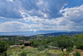 Hreljin, građevinski teren sa panoramskim pogledom na more, Bakar, Terra