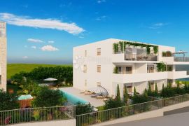 SLATINE – LUKSUZNA NOVOGRADNJA PENTHOUSE 2. KAT (A8), Trogir, Stan