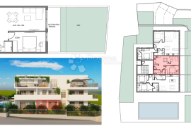 SLATINE – LUKSUZNA NOVOGRADNJA PRIZEMLJE (A2), Trogir, Flat