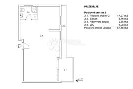 Novogradnja na Zametu PP2, Rijeka, Коммерческая недвижимость