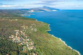 Dva građevinska zemljišta s pogledom na Kvarner, Labin, Land