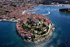 Građevinska zemljišta s pogledom na more, Rovinj, أرض