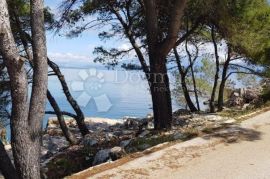 HVAR- građevinsko zemljište 1. red do mora, Uvala Pokrivenik, 850 m², Hvar, Land