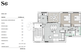 PRIMOŠTEN (DOLAC)- STAN U NOVOGRADNJI,2.KAT S6, Primošten, Appartement