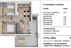 HVAR NOVOGRADNJA Z3 - F/S6, Sućuraj, Kвартира