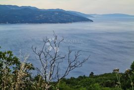 Brseč - veliko zemljište s pogledom na more, Mošćenička Draga, Land