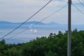 Brseč - veliko zemljište s pogledom na more, Mošćenička Draga, Land