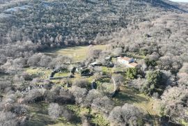 Labin, okolica 111000 m² zemljišta i kamena kuća, Raša, أرض